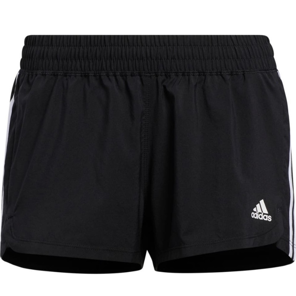 Adidas Women Pacer 3 stripes Shorts Active Exercise Workout
